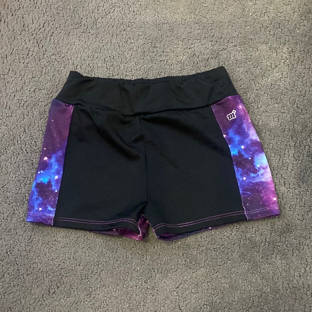 These are spandex from more than magic and they are in a size medium for girls